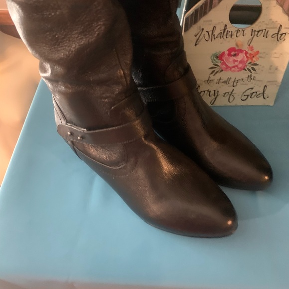 Steve Madden slouchy black boots~NWT~Sz varies - Picture 2 of 8